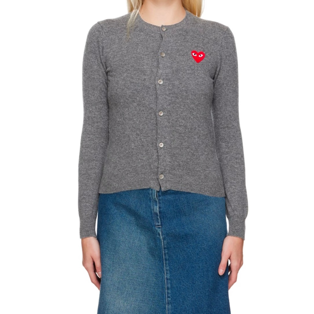 Commes Des Garçons Play Cardigan - Picture 1 of 8